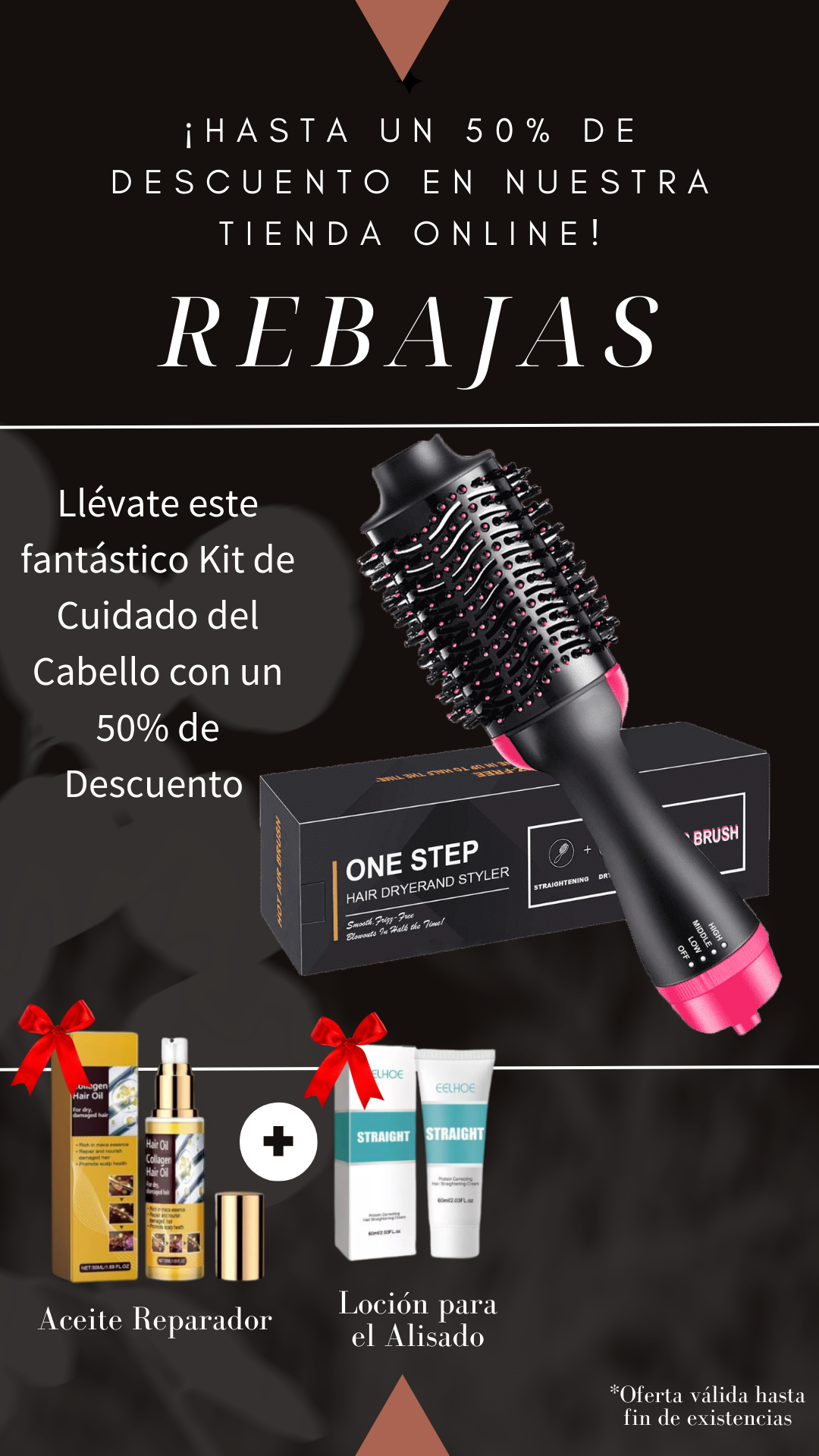 Cepillo HAIR MIRACLE™ + regalo especial 🎁
